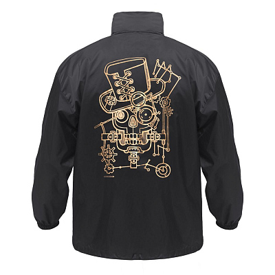 Ветровка John Steampunk, черная (Чёрный)