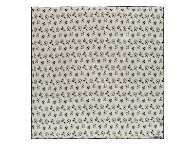 Шелковый платок Montmartre (Белый)