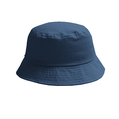 Панама BRIM, джинсовый, 100% хлопок, твил, 250 г/м2 (Синий)