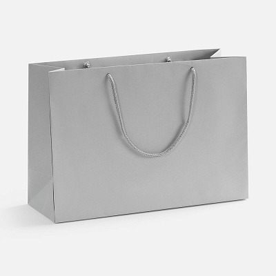 Пакет бумажный Ample Thin M  (Серый)