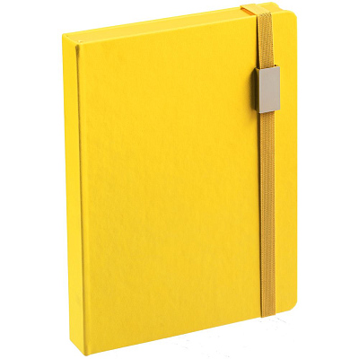 Ежедневник New Factor Metal  (Желтый)