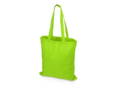 Сумка из хлопка Carryme 140, 140 г/м2 (Зеленое яблоко)