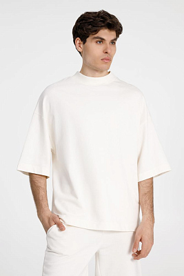 Футболка оверсайз унисекс T9, молочно-белая (Белый)