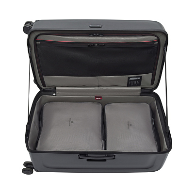 Чемодан VICTORINOX Spectra™ 3.0 Trunk Large Case, чёрный, поликарбонат Sorplas™, 42x36x76 см, 99 л