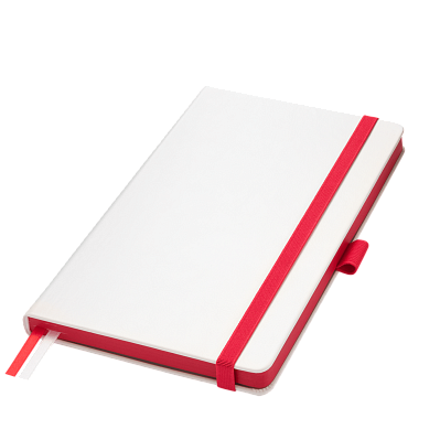 Ежедневник Arctic недатированный, белый/серый (Белый, серый, бежевый, красный)