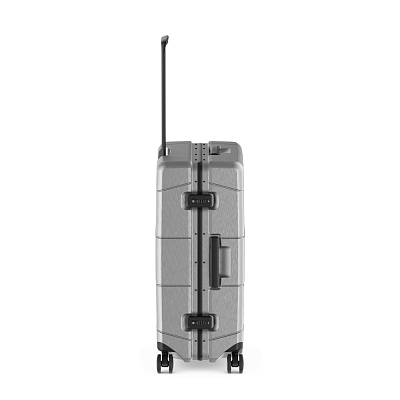 Чемодан VICTORINOX Lexicon Framed, серебристый, 100% поликарбонат Makrolon, 46x28x68 см, 72 л