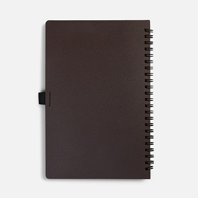 Блокнот на спирали Coffeist, коричневый