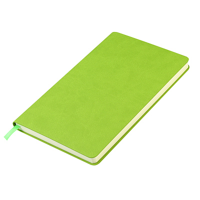 Блокнот A5 Molto в мягком переплёте  (Зеленый)