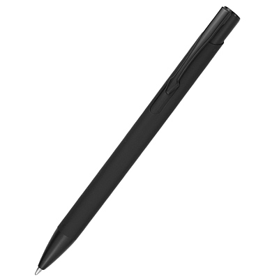 Ручка металлическая Sharm, чёрная (Чёрный)