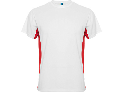 Спортивная футболка Tokyo мужская (Белый/красный)