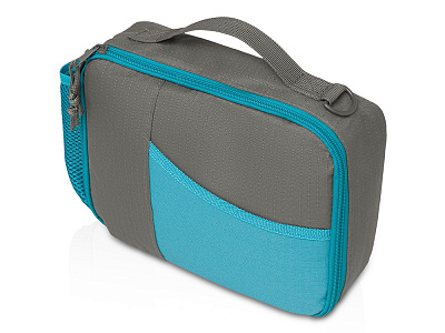 Изотермическая сумка-холодильник Breeze New для ланч-бокса (Серый/голубой)