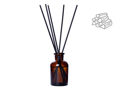 Ароматический диффузор Heaven (Коричневый, черный)