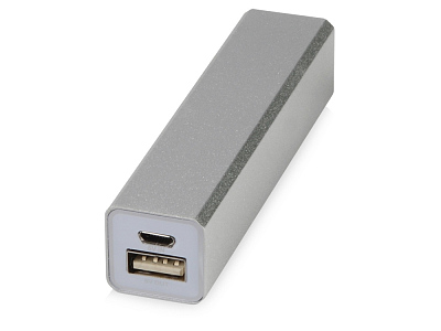 Внешний аккумулятор Брадуэлл, 2200 mAh (Серебристый/белый)