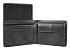Бумажник Mano "Don Luca", натуральная кожа в черном цвете, 11 х 8,5 см - Фото 4