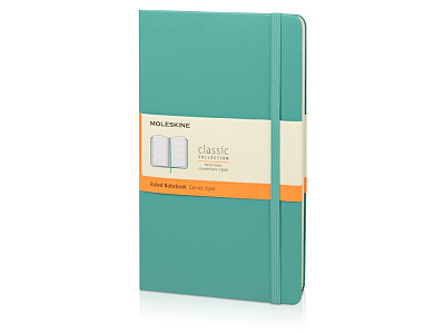 Записная книжка А5 (Large) Classic (в линейку) (Морская волна)