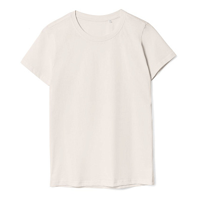 Футболка женская T-bolka Lady, молочно-белая (Белый)