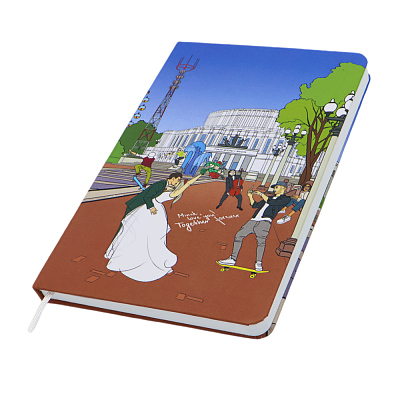 Записная книжка A6 Dziuna Театр в линейку 10,5 x 16 см (Театр)