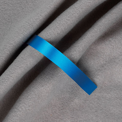 Лента сатиновая Satin 10 S, голубая, 30 см (Голубой)