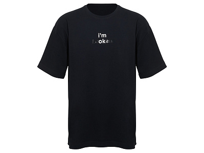 Футболка оверсайз Vienna унисекс с нанесением Трафарет Скульптура 2 цвета, размер S (Чёрный)