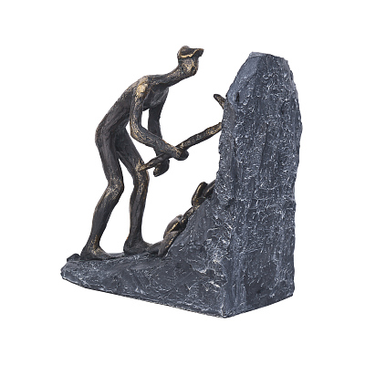 Статуэтка из полистоуна "У цели", черный (Чёрный)