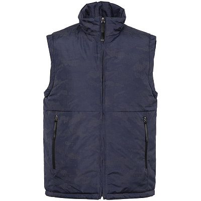 Жилет светоотражающий Lattvind, темно-синий (Тёмно-синий)