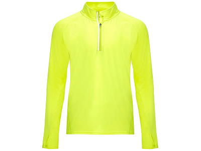 Толстовка с воротом на молнии Melbourne мужская (Неоновый желтый)