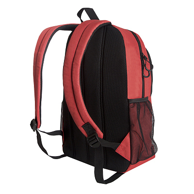 Рюкзак TORBER ROCKIT с отделением для ноутбука 15,6", красный, полиэстер 600D, 46 х 30 x 13 см