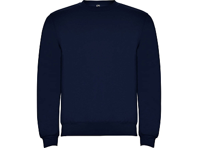 Свитшот с начесом Clasica унисекс (Синий нэйви)