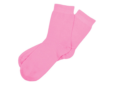Носки однотонные Socks мужские (Розовый)