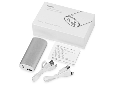 Внешний аккумулятор Квазар, 4400 mAh