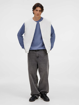 Жилет унисекс Veter, молочно-белый