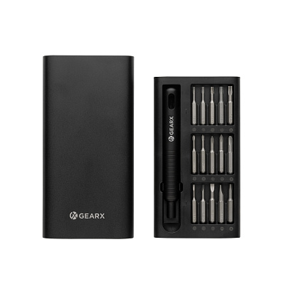 Набор прецизионных отверток Gear X 31-в-1 (Черный;)