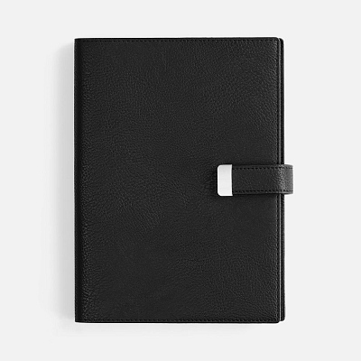 Ежедневник Repute, недатированный, черный (Чёрный)