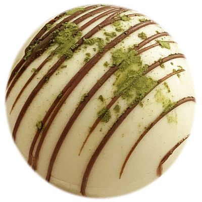 Шоколадная бомбочка «Матча латте» (Шоколадный)