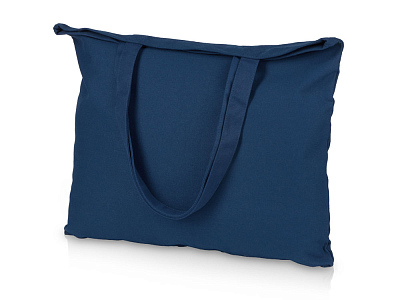 Сумка-оверсайз Jenny из хлопка 340 г/м2 (Синий нэйви)