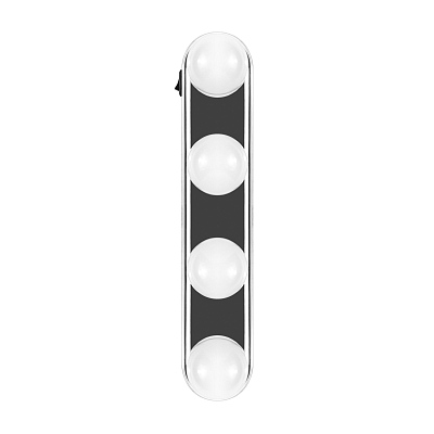 Беспроводной светильник на присосках Rombica LED Beauty, золотой
