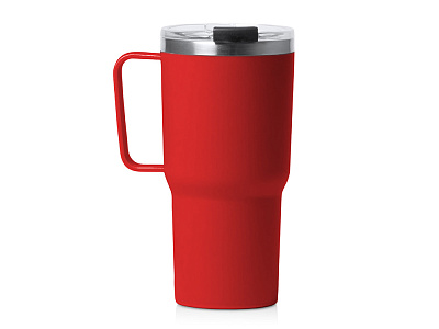 Термокружка Кенчер из нержавеющей стали и полипропилена, 500 мл (Красный)
