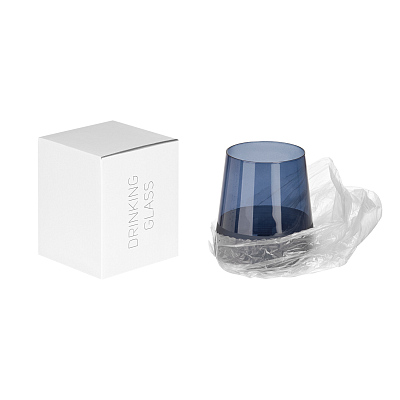 Стакан для воды Сапфир (Sapphire), синий