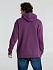 Толстовка с капюшоном унисекс Hoodie, фиолетовый меланж - Фото 12