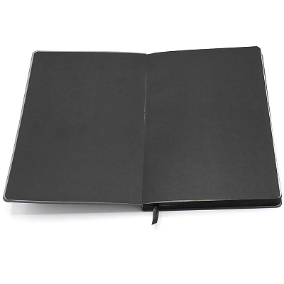 Ежедневник A5 недатированный Carisma в мягком переплёте, черный