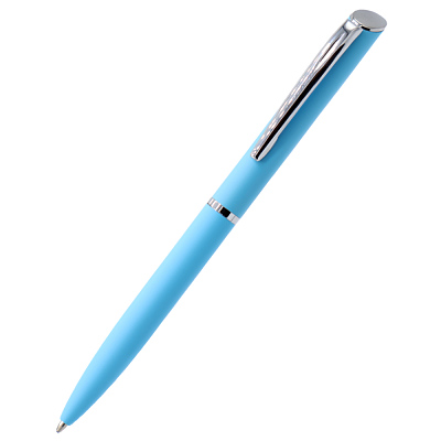 Ручка металлическая Miura, голубая (Голубой)