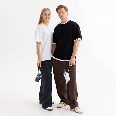 Футболка унисекс Раст (Rust), 240 гр., черная, размер M (Чёрный)