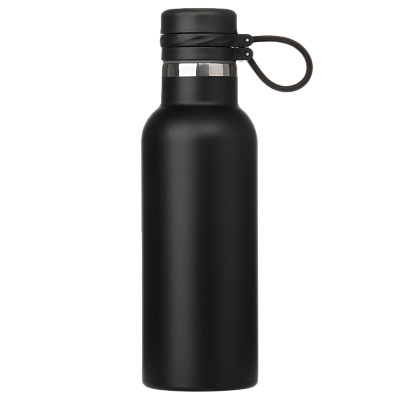 Термобутылка вакуумная герметичная Modena, черная (Чёрный)