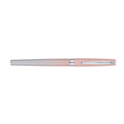 Ручка-роллер Pierre Cardin TENDRESSE, цвет - серебряный и пудровый. Упаковка E.