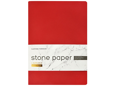 Тетрадь с каменной бумагой А5 Carrara