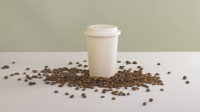 Набор "Coffee bean", бежевый, бежевый