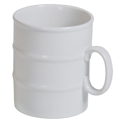 Кружка  "Бочка" в подарочной упаковке (Белый)