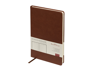 Ежедневник недатированный А5 Megapolis Loft (Коричневый)