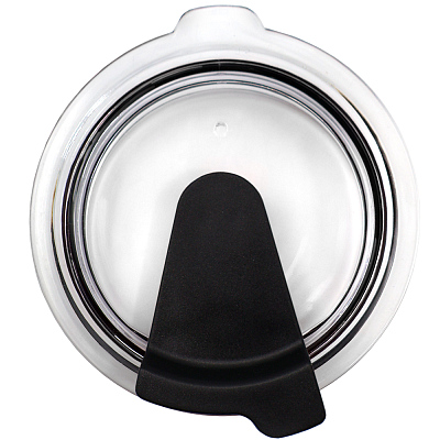 Кружка с крышкой Velvet Duo, софт-тач, чёрная