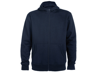 Толстовка на молнии Montblanc унисекс (Синий нэйви)